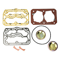 Set de reparaie, compresor aer comprimat Kit reparare compresor WABCO potriveste 911 504 504 0 dopuri de inghet sigiliu DAF XF MOTO-PRESS RMPSW24.0