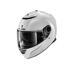 Cati integrale Casca casca cu fata intreaga SHARK SPARTAN BLANK culoare alb marime 2XL SHARK HE3430E-WHU-XXL