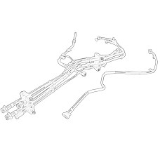 Furtun combustibil Fuel hose OE MERCEDES 628 470 84 66 DB