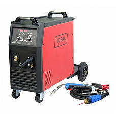 Sudor semi-automat MIG / MAG invertor sudor semi-automat mig / mag putere de sudura minima: 30A curent maxim de sudura: 280A putere nominala: 102kW alimentare electrica: 400V metoda de sudare: FLUX / FRaNARE / MIG dublu plu IDEAL TMIG285P