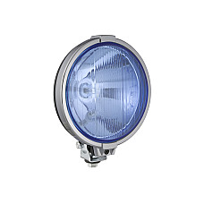 Far Universal headlamp L/R long-range H3/T4W 12/24V diameter 190mm blue plastic neagra position lights chrome-coated frame no bulbs WESEM 0668.43530.01