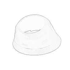 Amortizor de limitare, clapeta/ua spate Door buffer side L/R FORD TRANSIT V363 08.13- OE FORD 2507122