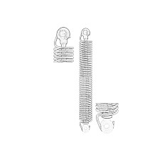 Amortizor portbagaj Arcul cu gaz Stanga BMW 5 F10 LIMUZINA 06.09-10.16 OE BMW 51 24 7 204 366