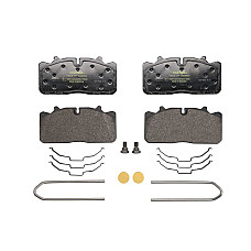 Set placute de frana Spate WABCO numar WVA: 29285 DAF LF 45 IVECO EUROCARGO I-III MAGIRUS RVI D MIDLUM BE110C-MIDR06.02.26Y/41 01.00- TEXTAR 29285 260 3 4 T3016