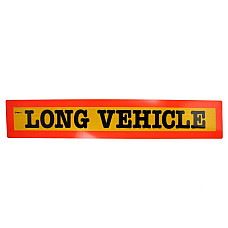 Semn de avertizare Warning/information board LONG VEHICLE 1pcs 200mm x 1130mm CARGOPARTS CARGO-T134