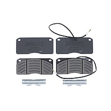 Set placute de frana Fata/Spate MERITOR 2X68 FORD CARGO NISSAN ATLEON 130/7AA-Dover-LFM07.8FPK8 05.81- DANBLOCK DB 2903982