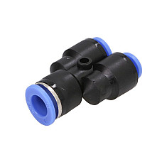 Cap de cuplare Montare TEKALAN Adaptor/Reductie/Piese conector T 10mm/6mm/6mm plastic cantitate per impachetare: 1buc tip Y RECTUS RQSYR 106