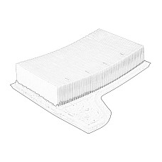 Filtru aer diametru interior 286 FORD USA MUSTANG 2.3/3.7/5.0 02.14- OE FORD 5274423