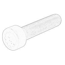 Sortimente, suruburi Flywheel bolt MERCEDES OE DB TRUCK 003 990 74 05