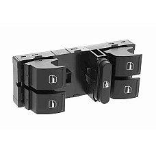 Comutator,macara geam Car window regulator switch on driver's side L VW TOUAREG 2.5D-6.0 10.02-03.18 VEMO V10-73-0649