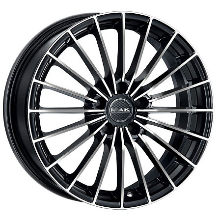 Janta aliaj PKW Verificati kit-ul de montare al jantei 75x17 5x112 CH 76 ET: 30 Janta aluminiu  IVECO DAILY II DAILY III MERCEDES 124 A124 124 C124 08.73- MAK Volare+ Oglinda neagra MAK F7570VPBM30W1