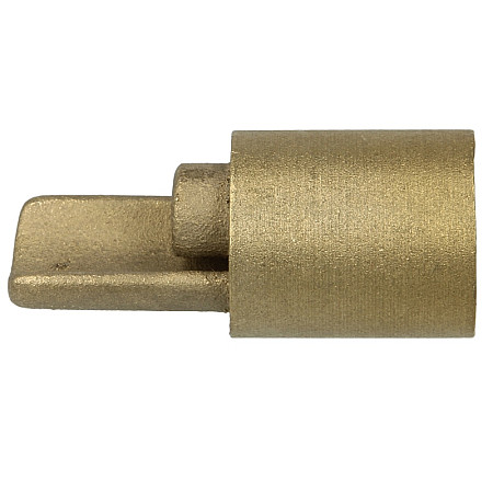 Element de tensionare a prelatei CARGOPARTS patrat la prelata inferior profilul varful tensionare Fi 27 L = 3300mm executare alama CARGOPARTS CARGO-E005KM