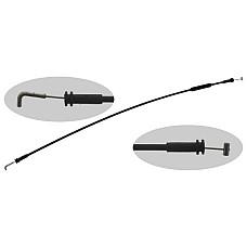 Cablu, deblocare usi Cablu usa Dreapta/Stanga L-695mm MAN TGA TGL I TGM I 06.99- FEBI BILSTEIN 40897