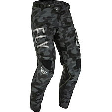 Pantaloni pentru off road Trousers cross enduro FLY RACING KINETIC SE TACTIC culoare negru camo gri marimea 32 375 53432