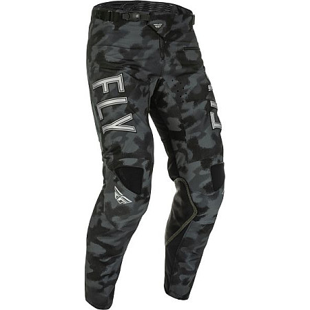 Pantaloni pentru off road Trousers cross enduro FLY RACING KINETIC SE TACTIC culoare negru camo gri marimea 32 375 53432