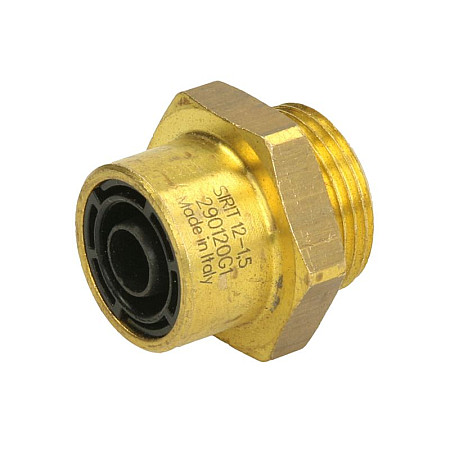 Cap de cuplare Montare TEKALAN drept M12x15 12mm metal cantitate: 1buc SIRIT 2808120902215