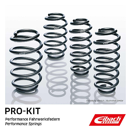 Set arcuri sport Lowering spring Pro-Kit 4pcs 25mm / 25mm 1200kg / 1050kg FORD C-MAX II 1.5-2.0D 12.10-06.19 EIBACH E10-35-024-08-22