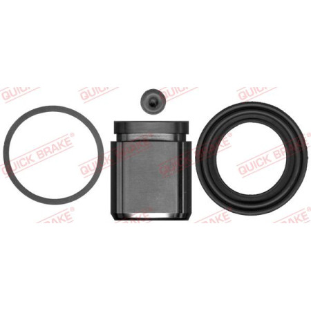 Kit reparare etrier Spate Dreapta/Stanga diametru piston: 43 HYUNDAI GENESIS TERRACAN SSANGYONG ACTYON I ACTYON SPORTS I ACTYON SPORTS II KORANDO KYRON MUSSO 2.0-3.8 06.96- QUICK BRAKE QB114-5073