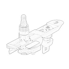 Lagar stergator surub ax stergator rulment Spate BMW 3 E91 5 E61 03.04-12.12 OE BMW 61 62 7 209 167