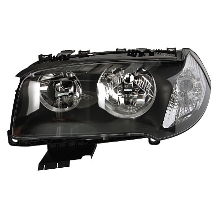 Far Lampa frontala Stanga H7/H7 electric cu motor culoare insert: negru culoare semnalizator: alb BMW X3 E83 01.04-08.06 TYC TYC 20-0536-15-2