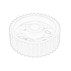 Roata dintata, Pompa injectie Injection pump drive wheel  ALFA ROMEO 147 156 159 166 BRERA GIULIETTA GT MITO SPIDER FIAT BRAVO II CROMA GRANDE PUNTO IDEA LINEA PUNTO EVO SEDICI STILO 1.6D-2.4D 05.03- OE FIAT 55264863