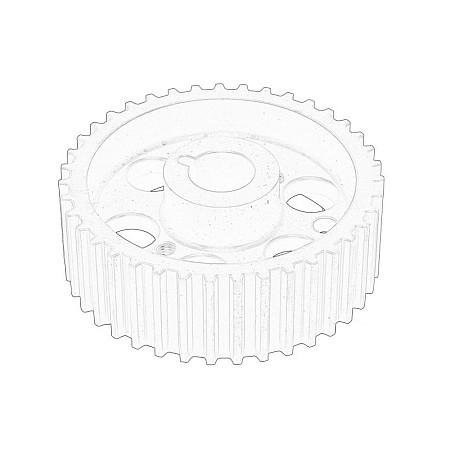 Roata dintata, Pompa injectie Injection pump drive wheel  ALFA ROMEO 147 156 159 166 BRERA GIULIETTA GT MITO SPIDER FIAT BRAVO II CROMA GRANDE PUNTO IDEA LINEA PUNTO EVO SEDICI STILO 1.6D-2.4D 05.03- OE FIAT 55264863