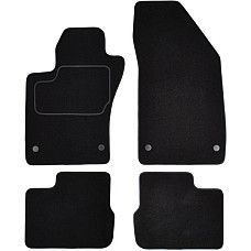 Covoras podea textil Floor mats Velours 4 pcs front/rear set colour neagra FIAT TIPO 10.15- Saloon 4-door MAMMOOTH MMT A041 FIA276 PRM 01