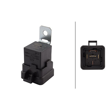 Releul curentului de lucru 20/40A 12V numar de afisari 5buc HELLA 4RD007 794-301