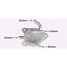 Radiator racire ulei, cutie de viteze automata Oil radiator LEXUS ES TOYOTA CAMRY 2.5 ASV50_/250 AVV60_ ASV60_ 09.11- AVA COOLING TO3755 AVA