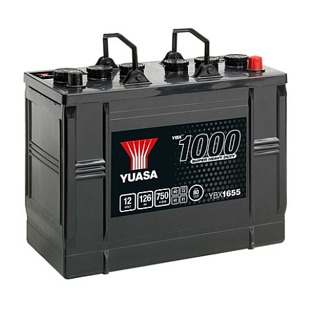 Acumulator Pornire Battery 12V 126Ah/750A 1000 Series Super Heavy Duty R+ Standard 347x174x285 B00 Starting YUASA YBX1655