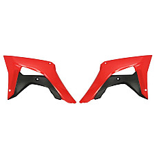 Kituri de plastic Radiator covers colour Black/Red HONDA CRF 250/450 2017-2021 CEMOTO 8414800008 CEM