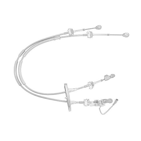 Cablu shimbator viteze Gearshift level cable L/R for syst. Start &amp; Stop FIAT DOBLO DOBLO CARGO OPEL COMBO TOUR COMBO/MINIVAN 1.6D/2.0D 01.10- OE FIAT 55230236
