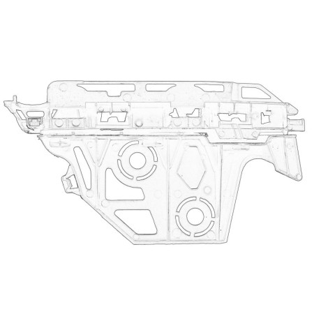 Suport, aripa Suport fixare aripa Fata Dreapta PEUGEOT 3008 1.2-2.0DH 06.09-08.16 OE PEUGEOT 7120RJ