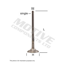 Supapa evacuare Exhaust valve 415x10x139mm MOTIVE MOTEV4144