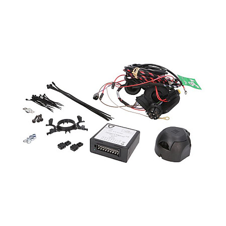 Parte electrica carlig tractare remorcare Set electric de sistem de remorcare numar pini: 7 FORD TOURNEO CONNECT V408 NADWOZIE WIELKO TRANSIT CONNECT TRANSIT CONNECT V408/MINIVAN 02.13- STEINHOF ST737185