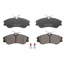 Set placute de frana Fata fara optionale CITROEN BERLINGO BERLINGO/MINIVAN XSARA PICASSO PEUGEOT 206 PARTNER PARTNER ORIGIN PARTNER ORIGIN/MINIVAN 1.1-Electric 05.96- BRECK 23346 00 701 00