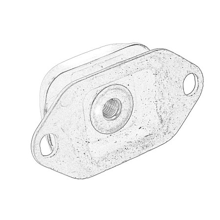 Suport motor Engine mount  MASSEY FERGUSON 8925 8925 T 8926 8947 OE AGCO 4236676M1-MF