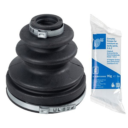 Ansamblu burduf, articulatie planetara Burduf cauciuc cap planetara Fata fi: 23/74 lungime96 TOYOTA COROLLA 1.3-1.6 10.01-12.18 BLUE PRINT ADBP810008