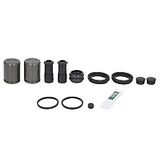 Kit reparare etrier Fata Dreapta/Stanga diametru piston: 43 cu piston AUDI A4 B5 A6 C5 A8 D2 ALLROAD C5 TT VW PASSAT B5 PASSAT B5.5 1.6-4.2 04.96-06.06 BUDWEG BUD2090168