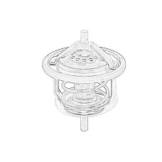 Termostat,lichid racire Cooling system thermostat ISUZU OE ISUZU ISU8973007903