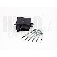 Releu,instalatia de comanda bujii incandescente stecherele cu incandescenta setate cu controller BMW 3 E90 3 E91 3 E92 3 E93 5 F10 5 F11 5 GRAN TURISMO F07 7 F01 F02 F03 F04 X5 E70 2.0D/3.0D 06.05-02.17 HUCO HUCO132301