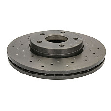 Disc frana Brake disc BREMBO Xtra 1pcs Drilled front  L/R outer diameter 278 mm thickness 25 mm VOLVO C30 C70 II S40 II V50 FORD C-MAX FOCUS C-MAX FOCUS II 1.4-Electric 10.03-06.13 BREMBO 09.9464.1X
