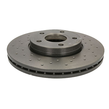 Disc frana Brake disc BREMBO Xtra 1pcs Drilled front  L/R outer diameter 278 mm thickness 25 mm VOLVO C30 C70 II S40 II V50 FORD C-MAX FOCUS C-MAX FOCUS II 1.4-Electric 10.03-06.13 BREMBO 09.9464.1X