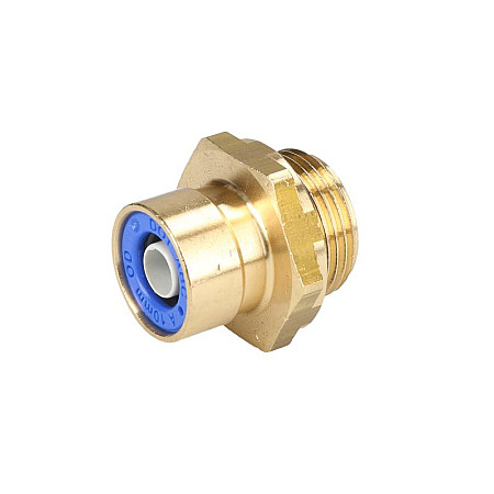 Cap de cuplare Montare TEKALAN drept M22x15 10mm metal cantitate per impachetare: 1buc tip ABC RAUFOSS 901 10 022