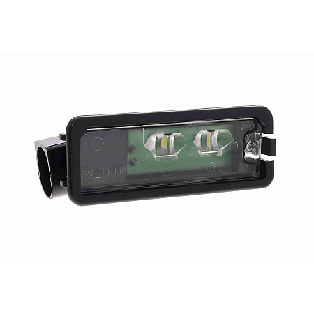 Iluminare numar de circulatie Licence plate lamp L/R  PORSCHE 718 BOXSTER 718 CAYMAN 911 911 TARGA BOXSTER BOXSTER SPYDER CAYMAN MACAN PANAMERA SEAT IBIZA V LEON LEON SC LEON ST TOLEDO IV VW AMAROK 03.06- VEMO V10-84-0063
