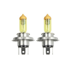 Bec, far principal Light bulb halogen 2pcs H4 Retro 12V max. 60W light colour yellow max. 2700K socket type P43T no road approval contains 2 cores M-TECH PTZRT4-DUO
