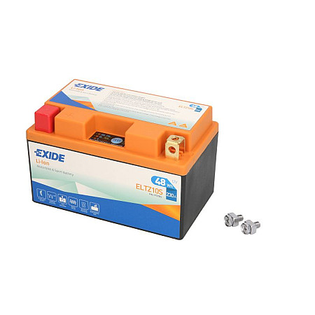 Acumulator Pornire Battery Lithium-ion/Starting EXIDE 12V 4Ah 230A L+ Maintenance free 150x87x93mm Started ELTZ10S BMW S HONDA CB CBF CBR VT KTM ADVENTURE DUKE ENDURO LC4 SM SMC 200-1078 2000-2015 EXIDE ELTZ10S EXIDE