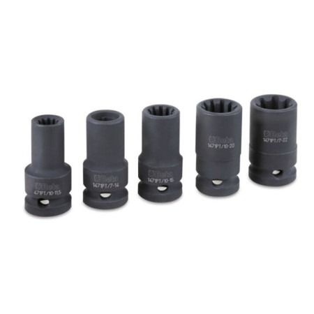 Set scule Socket wrenches for clamps intended use: clamps 5pcs BETA BE1471PT/C5