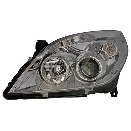 Far Lampa frontala Stanga H1/H7 electric fara motoras culoare insert: cromat OPEL SIGNUM VECTRA C VECTRA C GTS -07.08 TYC TYC 20-1042-15-2