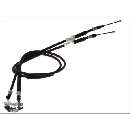 Cablu, frana de lucru Cablu frana de mana Spate Dreapta/Stanga 1253mm/1062mm/1253mm/1062mm tip frana: tambur OPEL ASTRA G ASTRA G/KOMBI ZAFIRA A 1.2-2.2 02.98-06.05 LINEX LIN32.01.21